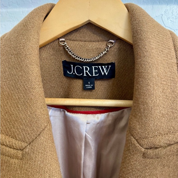 J. Crew Wrap trench coat in Italian double-faced wool blend - Picture 5 of 9